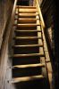 Houten laddertrap Houten laddertrap (© Walther Schoonenberg)