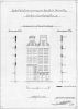Vernieuwen van het bovengedeelte van de voorgevels van nr. 2-4. Bouwtekening arch. D. van Oort Hzn, 1897