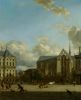 Jan van der Heyden, Gezicht op de Dam, 1668