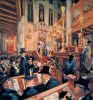 Interieur van de Grote Synagoge, Martin Monnickendam, 1935 Interieur van de Grote Synagoge, Martin Monnickendam, 1935