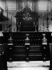 Interieur van de Nieuwe Synagoge na de restauratie in 1923. Interieur van de Nieuwe Synagoge na de restauratie in 1923.