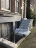 Betonnen treden en bordes van de stoep