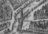 Munttoren op de kaart van Balthazar Florisz van Berckenrode (Muntplein 14) Munttoren op de kaart van Balthazar Florisz van Berckenrode (Muntplein 14)
