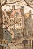 Op een tekening van Gerrit Lamberts uit 1817 zijn Prinsengracht 254 en Lauriergracht 1 te zien.