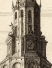 Detail van de tekening met dolfijntjes