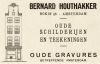Advertentie van firma Bernard Houthakker met afbeelding van Rokin 98