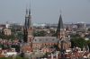 Posthoornkerk, gezien vanaf de Ronde Lutherse Kerk (&copy; Walther Schoonenberg)