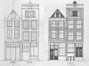 Restauratietekening nr. 19-21 v��r en na restauratie