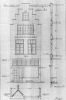 Bouwtekening voorgevel
