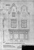 Bouwtekening voorgevel