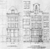 Bouwtekening. Bestaande en nieuwe toestand.