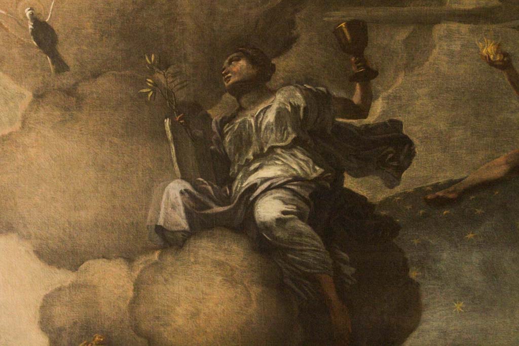 Personificatie van de Goddelijke Genade, waar alles uit voortspruit. (© Walther Schoonenberg) Personificatie van de Goddelijke Genade, waar alles uit voortspruit. (© Walther Schoonenberg)