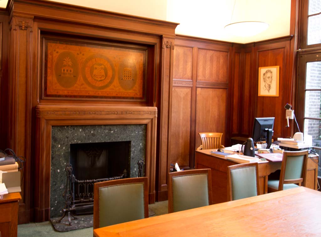 Schouw in directiekamer