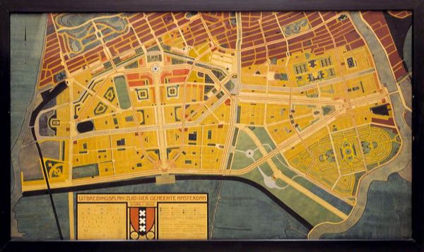 Uitbreidingsplan Zuid van H.P. Berlage, 1915 (Amsterdam Museum)